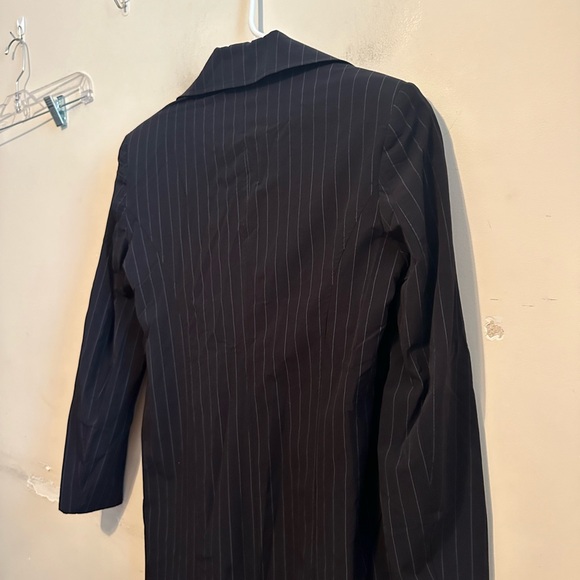 Peace Of Cloth NYC Cooper Zip Car Coat Women’s X-Small Majestic Stripe - Picture 7 of 11